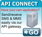 Have your own application? Send and receive SMS and MMS easily via our API gateway